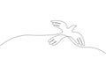 Low poly art dove of peace. World Day pigeon hope emblem against military conflict violence poster drawing sketch