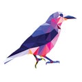 Low poly bird