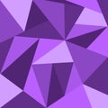Violet low poly colourful texture background, vector illustration
