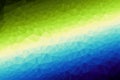 Low poly Dark Blue and Lime abstract background, Polygonal pattern texture design by hand writing Royalty Free Stock Photo