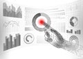 Low poly finger press update button sign. New version software mobile system upgrade internet upload. Online information