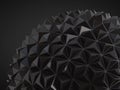 Low poly geosphere Royalty Free Stock Photo