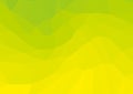 Low poly green lime abstract gradient background. Geometric triangulation in ufo green gradient style. Textured template