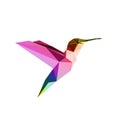 Low Poly Hummingbird