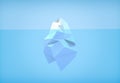 Low poly iceberg