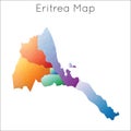 Low Poly map of Eritrea.