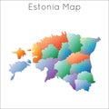 Low Poly map of Estonia.