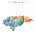 Low Poly map of Honduras.
