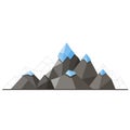 Low poly mountain