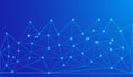 Low Poly Network Design. Stylized 3D Connection Nodes and Web Structures for Tech, UI, Apps, and Digital Visuals Royalty Free Stock Photo