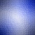 Low poly pattern. Abstract blue background. Vector illustration.