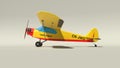 Low poly plane