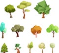 Low poly trees for games