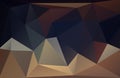 Low polygonal dark pastel background. Vector illustration.