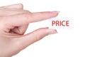 Low price Royalty Free Stock Photo