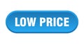 low price button Royalty Free Stock Photo