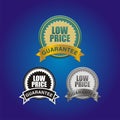 Low price guarantee badge