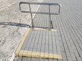 low ramp with handrails for people with disabilities