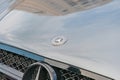 A low-resolution, blurry image with unclear boundaries between various elements, making it difficult to identify