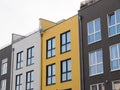 Low rise modern apartment buildings