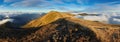 Low Tatras in Slovakia over clouds Royalty Free Stock Photo