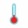 Low Temperature icon vector image. Royalty Free Stock Photo
