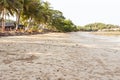 Low tide beach in the evening at Ko Yao Noi, Thailand Royalty Free Stock Photo