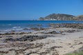 New Zealand`s Catlins Coast with Nugget Point in distance