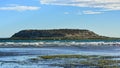 Low tide beach, Peninsula Valdes, Royalty Free Stock Photo