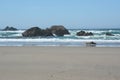 Low Tide At Cannon Beach - Central Oregon Coast Royalty Free Stock Photo