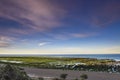 Low Tide coastal landscape in Peninsula Valdes,