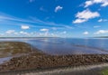 Low Tide On The Confluence Of The Suriname River At Nieuw Amsterdam Royalty Free Stock Photo