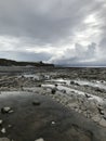 Low Tide At Kilve Beach, Somerset, England, UK Royalty Free Stock Photo