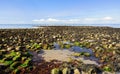 Low tide, Luce bay, Scotland Royalty Free Stock Photo