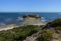 Low tide makes small island accessible in Great Otway National Park