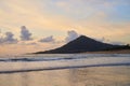 Low tide on Moledo beach