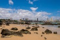 Rocks at Ponta Negra Beach