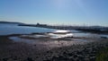 Low tide Seattle beach