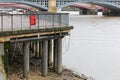 Low tide Thames