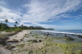 Low Tide, Tropical Beach Simeulue, North Sumatra, Indonesia Royalty Free Stock Photo