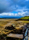 Low tide Walney channel Cumbria Royalty Free Stock Photo