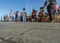 People performing street dance with Samba and Capoeira