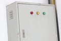 Low-voltage cabinet. Uninterrupted power. Electrical power Royalty Free Stock Photo