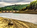 View over Ladybower reservoir