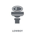 lowboy icon from Furniture and household collection. Royalty Free Stock Photo