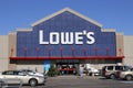Greenville - Circa April 2018: Lowe`s Home Improvement Warehouse. Lowe`s operates retail home improvement appliance stores III
