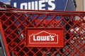 Greenville - Circa April 2018: Lowe`s Home Improvement Warehouse. Lowe`s operates retail home improvement appliance stores II