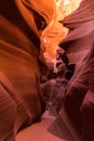 Lower Antelope canyon Royalty Free Stock Photo