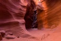 Lower Antelope canyon Royalty Free Stock Photo