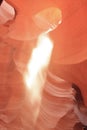 Lower Antelope Canyon Light Shaft Royalty Free Stock Photo